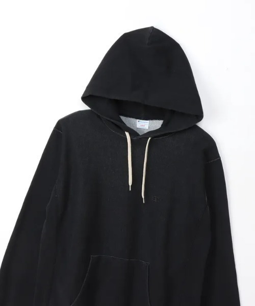Champion(チャンピオン)の「Champion/チャンピオン/REVERSE WEAVE HOODED SWEATSHIRTS(パーカー・メンズ・ブラック/インディゴブルー・L/M/XL)」の7枚目の写真
