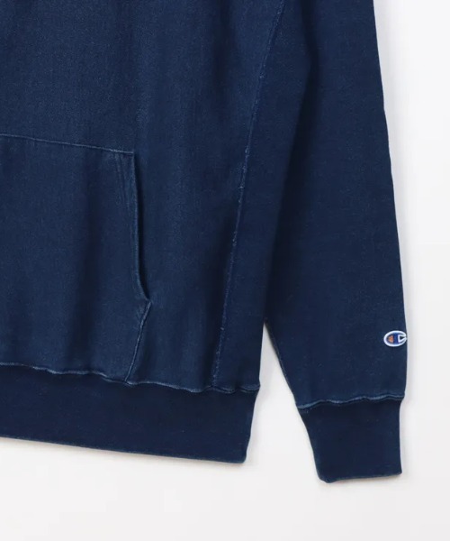 Champion(チャンピオン)の「Champion/チャンピオン/REVERSE WEAVE HOODED SWEATSHIRTS(パーカー・メンズ・ブラック/インディゴブルー・L/M/XL)」の5枚目の写真