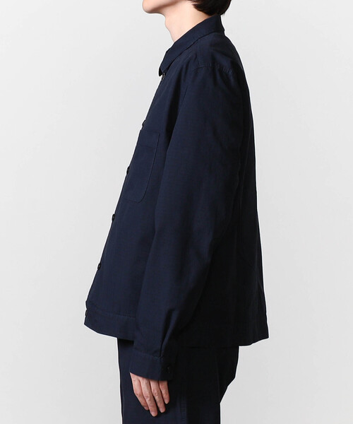 VETRA（ベトラ）の「VETRA | 〈別注〉リップストップ カバーオールジャケット MEN（カバーオール・メンズ・ベージュ系その他/ネイビー・42/44）」の11枚目の写真