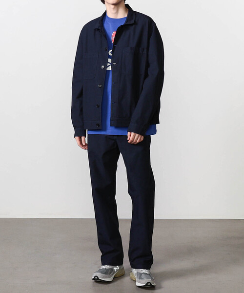 VETRA（ベトラ）の「VETRA | 〈別注〉リップストップ カバーオールジャケット MEN（カバーオール・メンズ・ベージュ系その他/ネイビー・42/44）」の14枚目の写真