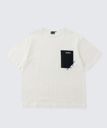 WILD THINGS(���C���h�V���O�X)�̃��E���h�{�f�B�L�����v�|�P�b�gT�V���c��ROUND BODY CAMP POCKET TEE(T�V���c/�J�b�g�\�[)