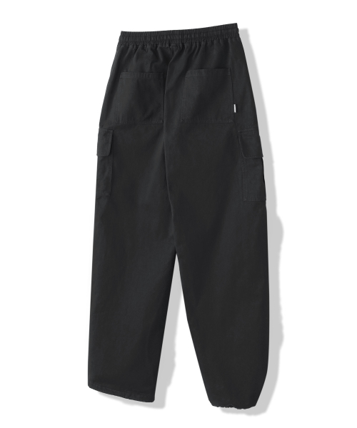 MODERMENT（モダーメント）の「[コットンver] セミワイドストリングカーゴパンツ [ブラック]（その他パンツ・レディース・その他・LARGE/MEDIUM/X-LARGE）」の5枚目の写真