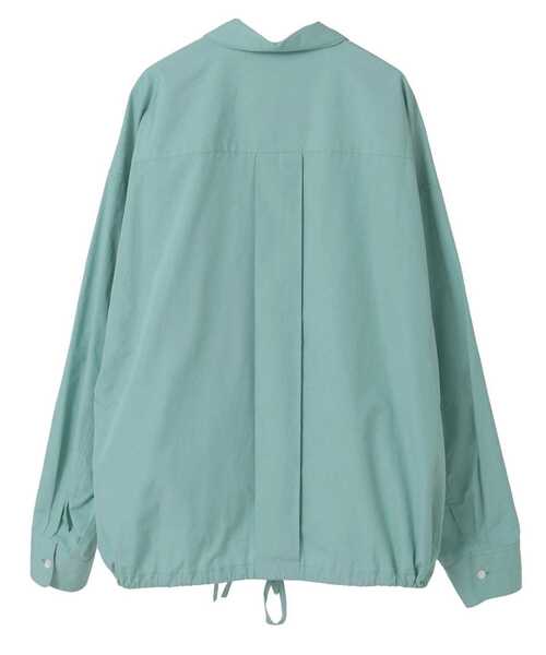 CURRENTAGE(カレンテージ)の「Typewriter Shirt Blouson(MEN'S)(シャツ/ブラウス・メンズ・グリーン/ブラウン/ブルー・3/4)」の5枚目の写真