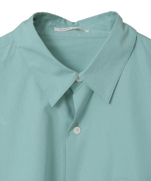 CURRENTAGE(カレンテージ)の「Typewriter Shirt Blouson(MEN'S)(シャツ/ブラウス・メンズ・グリーン/ブラウン/ブルー・3/4)」の6枚目の写真