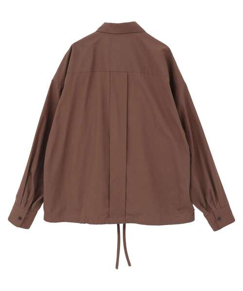 CURRENTAGE(カレンテージ)の「Typewriter Shirt Blouson(MEN'S)(シャツ/ブラウス・メンズ・グリーン/ブラウン/ブルー・3/4)」の12枚目の写真