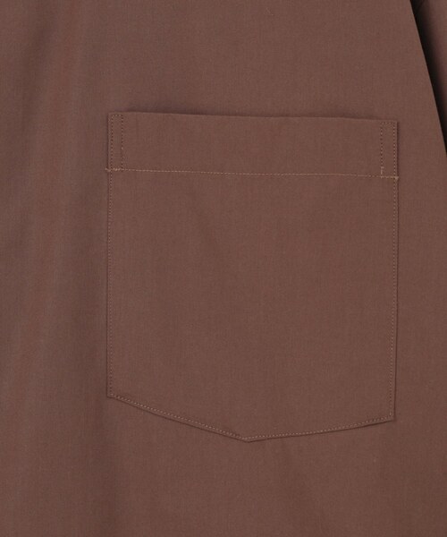 CURRENTAGE(カレンテージ)の「Typewriter Shirt Blouson(MEN'S)(シャツ/ブラウス・メンズ・グリーン/ブラウン/ブルー・3/4)」の16枚目の写真
