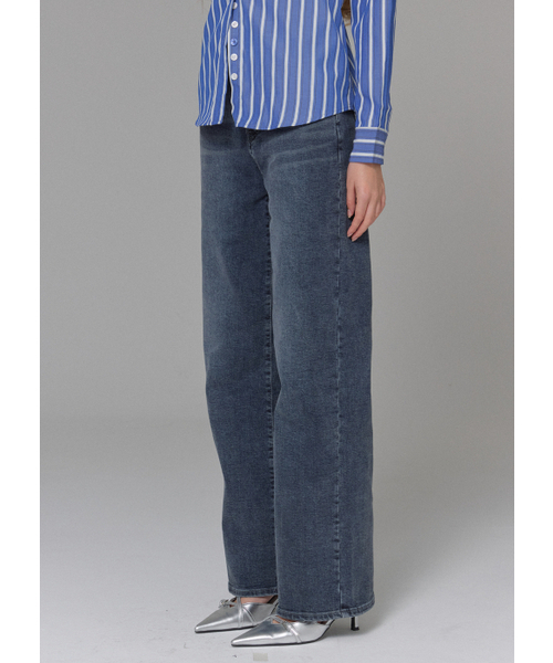 BUTTON UP（ボタンアップ）の「ウォッシュドスパンストレート起毛デニム（デニムパンツ・レディース・その他・SMALL/MEDIUM/LARGE）」の5枚目の写真
