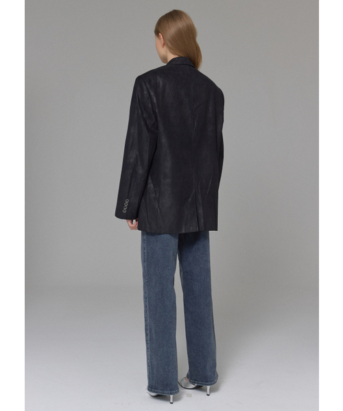 BUTTON UP（ボタンアップ）の「ウォッシュドスパンストレート起毛デニム（デニムパンツ・レディース・その他・SMALL/MEDIUM/LARGE）」の2枚目の写真