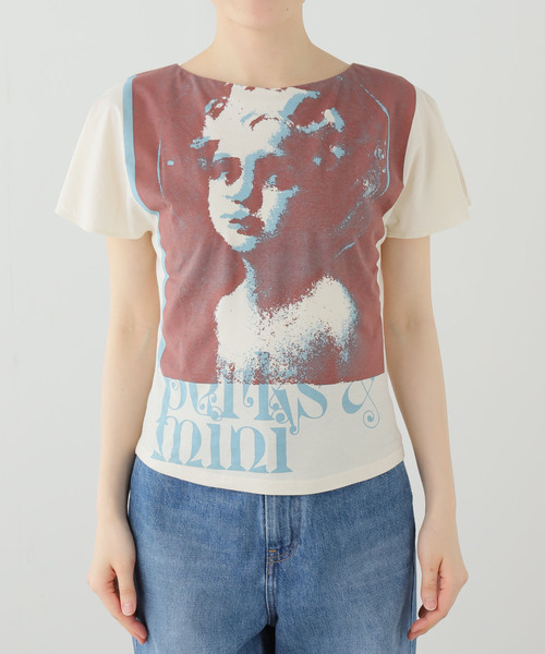 P.A.M.（パム）の「【P.A.M/パム】 ANGEL FLUTTER TOP（Tシャツ/カットソー・レディース・ベージュ系その他・SMALL/MEDIUM）」の13枚目の写真