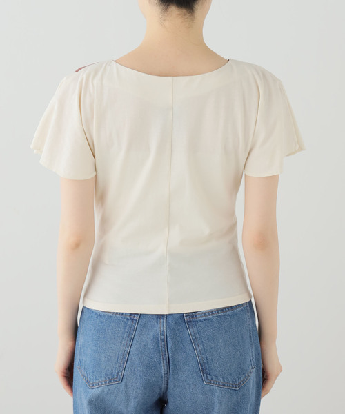 P.A.M.（パム）の「【P.A.M/パム】 ANGEL FLUTTER TOP（Tシャツ/カットソー・レディース・ベージュ系その他・SMALL/MEDIUM）」の3枚目の写真