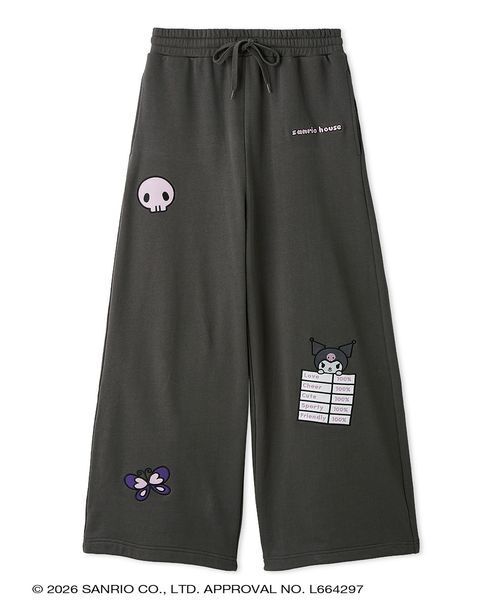 アップリケスウェットパンツ（スウェットパンツ）｜sanrio house
