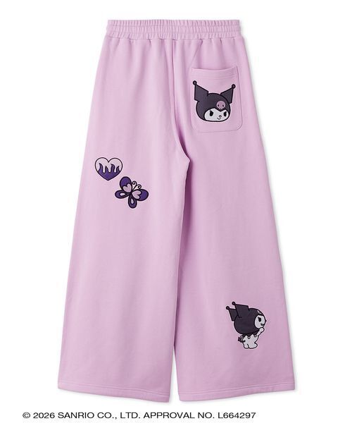 サンリオハウス　アップリケスウェットパンツ　ジェラートピケ⭐︎完売品⭐︎新品未使用 アップリケスウェットパンツ（スウェットパンツ）｜sanrio house