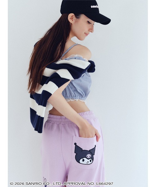 アップリケスウェットパンツ（スウェットパンツ）｜sanrio house