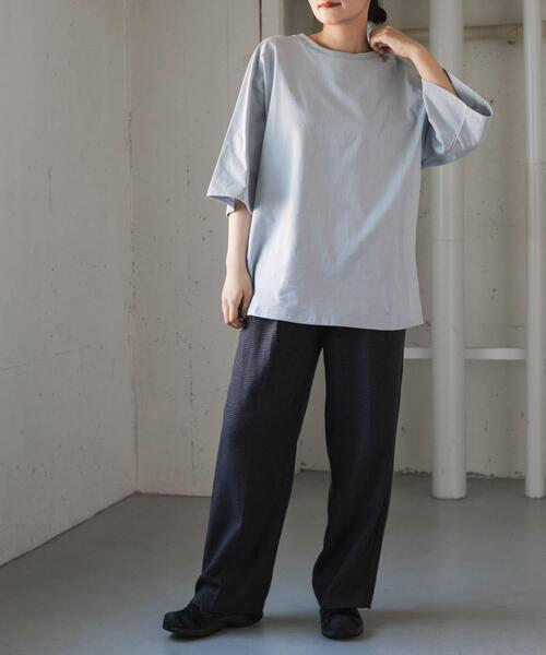 FORK&SPOON（フォークアンドスプーン）の「FORK&SPOON　ヘンプブレンドイージーパンツ（その他パンツ・レディース・グレー系その他/ベージュ系その他・1/2）」の22枚目の写真