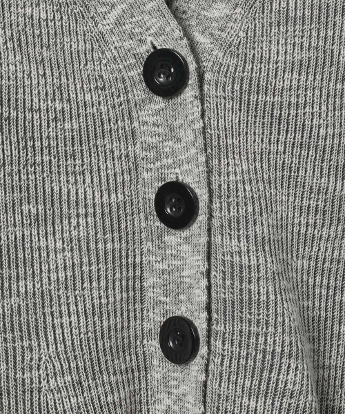 JEANASIS（ジーナシス）の「14Gペプラムニットベスト/672059（ベスト・レディース・グリーン/グレー/ブラック・FREE）」の11枚目の写真