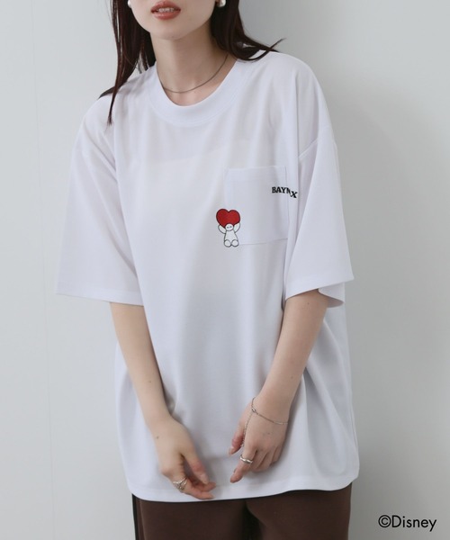 Disney(ディズニー)の「【Disney】ベイマックスポケット刺繍Tシャツ(Tシャツ/カットソー・メンズ・ホワイト/ブラック・XL/L/M/S)」の7枚目の写真