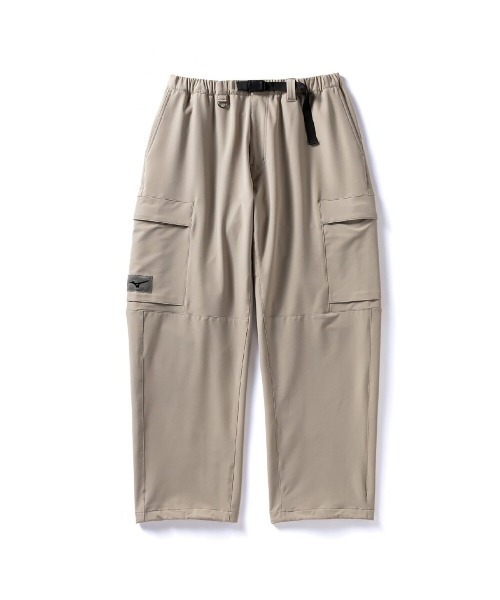 MIZUNO(ミズノ )の「MIZUNO LOOSE FIT LONG PANTS(ミズノ ルーズフィットロングパンツ)(スウェットパンツ・メンズ・ブラウン/オリーブ系・LARGE/MEDIUM)」の2枚目の写真