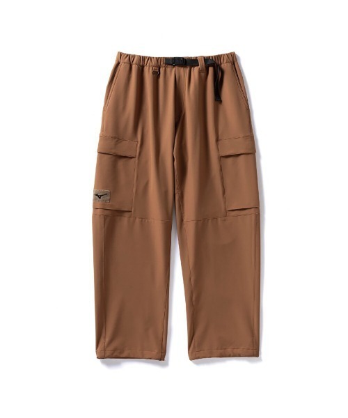 MIZUNO(ミズノ )の「MIZUNO LOOSE FIT LONG PANTS(ミズノ ルーズフィットロングパンツ)(スウェットパンツ・メンズ・ブラウン/オリーブ系・LARGE/MEDIUM)」の1枚目の写真