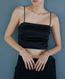 EMILY WEEK | 《追加》【ESSENTIAL】サテン クロップドバンドゥブラ(その他アンダーウェア/インナー)