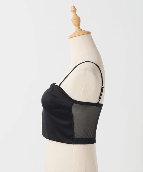 EMILY WEEK（エミリーウィーク）の「《追加》【ESSENTIAL】サテン クロップドバンドゥブラ（その他アンダーウェア/インナー・レディース・ブラック/ホワイト・36/38/40）」の17枚目の写真