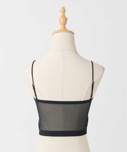 EMILY WEEK（エミリーウィーク）の「《追加》【ESSENTIAL】サテン クロップドバンドゥブラ（その他アンダーウェア/インナー・レディース・ブラック/ホワイト・36/38/40）」の18枚目の写真