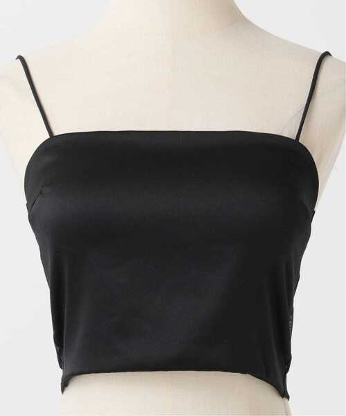 EMILY WEEK（エミリーウィーク）の「《追加》【ESSENTIAL】サテン クロップドバンドゥブラ（その他アンダーウェア/インナー・レディース・ブラック/ホワイト・36/38/40）」の19枚目の写真