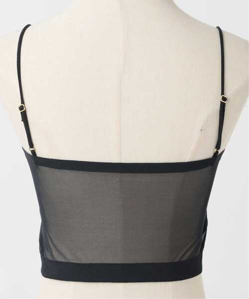 EMILY WEEK（エミリーウィーク）の「《追加》【ESSENTIAL】サテン クロップドバンドゥブラ（その他アンダーウェア/インナー・レディース・ブラック/ホワイト・36/38/40）」の20枚目の写真