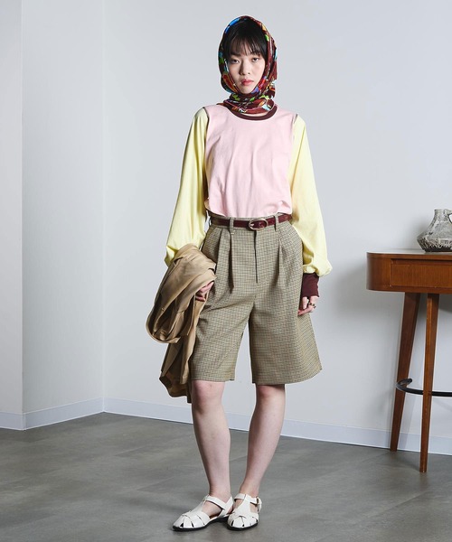 ROSE BUD（ローズバッド）の「(mici)VOLUME LONG SLEEVE TOP（Tシャツ/カットソー・レディース・ライトブルー/ライトピンク・ONE SIZE）」の15枚目の写真