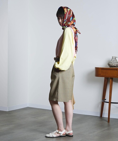 ROSE BUD（ローズバッド）の「(mici)VOLUME LONG SLEEVE TOP（Tシャツ/カットソー・レディース・ライトブルー/ライトピンク・ONE SIZE）」の16枚目の写真