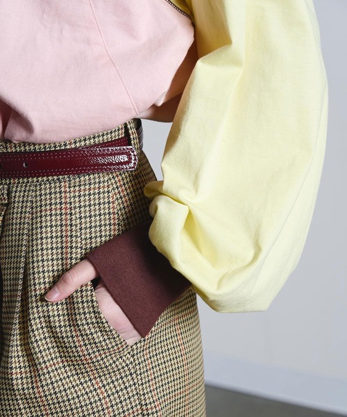 ROSE BUD（ローズバッド）の「(mici)VOLUME LONG SLEEVE TOP（Tシャツ/カットソー・レディース・ライトブルー/ライトピンク・ONE SIZE）」の20枚目の写真