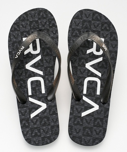RVCA（ルーカ）の「RVCA メンズ TRENCH TOWN SANDAL 2 ビーチサンダル 【2026年春夏モデル】（サンダル・メンズ・ホワイト系その他/マルチ・9/10/8）」の2枚目の写真