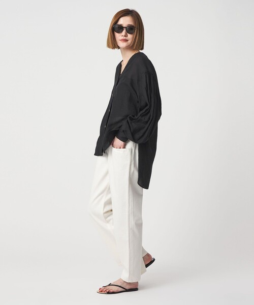 upperhights（アッパーハイツ）の「【別注】＜upper hights for conte＞デニムパンツ CINQ（デニムパンツ・レディース・ライトブルー/グレー系・S/XS/XXS/M）」の10枚目の写真