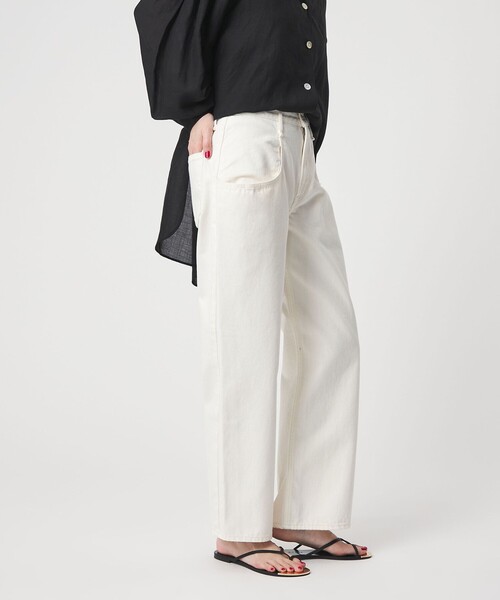 upperhights（アッパーハイツ）の「【別注】＜upper hights for conte＞デニムパンツ CINQ（デニムパンツ・レディース・ライトブルー/グレー系・S/XS/XXS/M）」の8枚目の写真