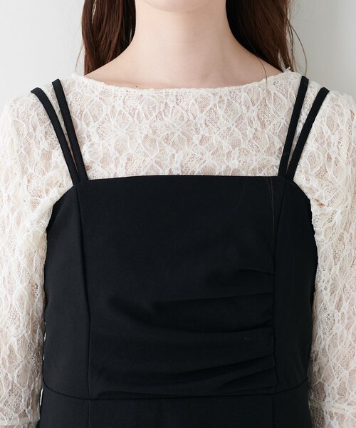 natural couture(ナチュラルクチュール)の「ドレープカットキャミワンピース(ワンピース・レディース・グレー/ブラック/グレイッシュベージュ/その他1・FREE)」の21枚目の写真