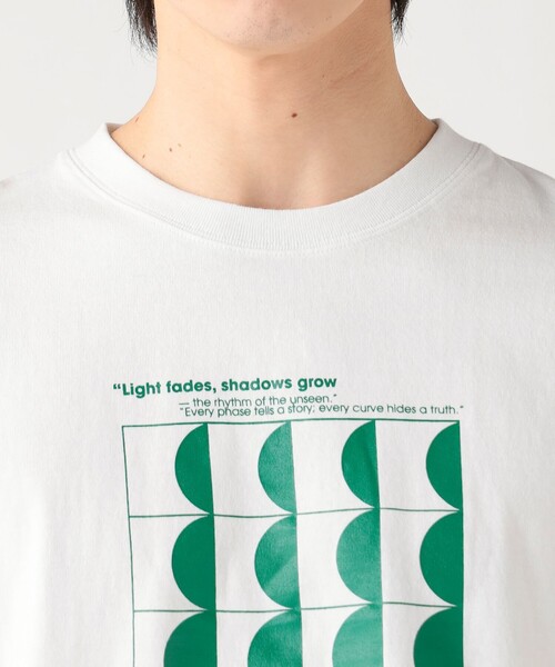 BEAMS HEART(ビームスハート)の「【6/18値下げ】ハーフムーンTシャツ(ユニセックス)(Tシャツ/カットソー・メンズ・ホワイト/ダークブラウン・SMALL/MEDIUM/LARGE)」の14枚目の写真