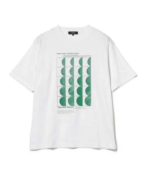 BEAMS HEART(ビームスハート)の「【6/18値下げ】ハーフムーンTシャツ(ユニセックス)(Tシャツ/カットソー・メンズ・ホワイト/ダークブラウン・SMALL/MEDIUM/LARGE)」の15枚目の写真