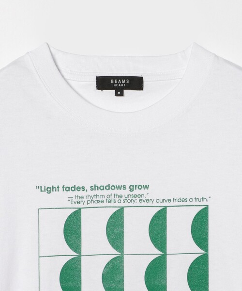 BEAMS HEART(ビームスハート)の「【6/18値下げ】ハーフムーンTシャツ(ユニセックス)(Tシャツ/カットソー・メンズ・ホワイト/ダークブラウン・SMALL/MEDIUM/LARGE)」の16枚目の写真