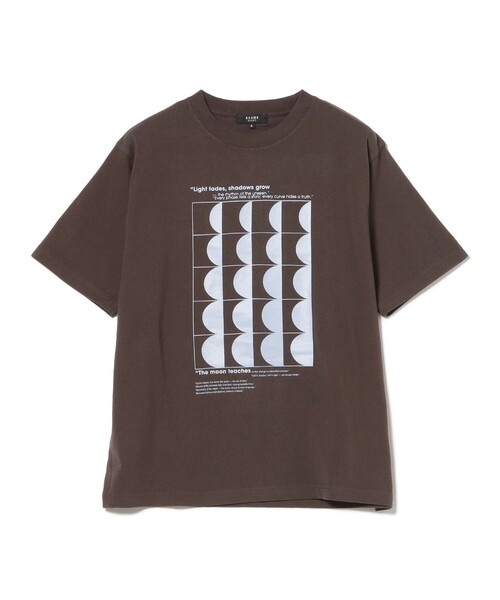 BEAMS HEART(ビームスハート)の「【6/18値下げ】ハーフムーンTシャツ(ユニセックス)(Tシャツ/カットソー・メンズ・ホワイト/ダークブラウン・SMALL/MEDIUM/LARGE)」の20枚目の写真