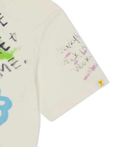 Wacky WiLLy(ワッキーウィリー)の「キキグラフィック半袖Tシャツクリーム(Tシャツ/カットソー・レディース・その他・SMALL/MEDIUM/LARGE/X-LARGE)」の6枚目の写真