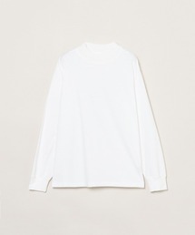 three dots | パウダリーコットン クルーネック長袖Tシャツ(Tシャツ/カットソー)