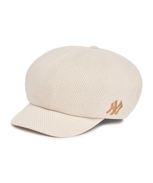 MLB（メジャーリーグベースボール）の「エムエルビー【MLB】- ニューヨーク・ヤンキース キャップ【NewYork Yankees HERRINGBONE NEWSBOY CAP 3ACBW0126】（キャップ）」