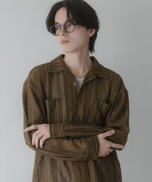 SENSE OF PLACE by URBAN RESEARCH | ダブルポケットオープンカラーレースシャツ(シャツ/ブラウス)