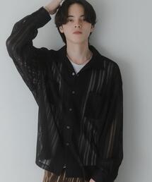 SENSE OF PLACE by URBAN RESEARCH | ダブルポケットオープンカラーレースシャツ(シャツ/ブラウス)