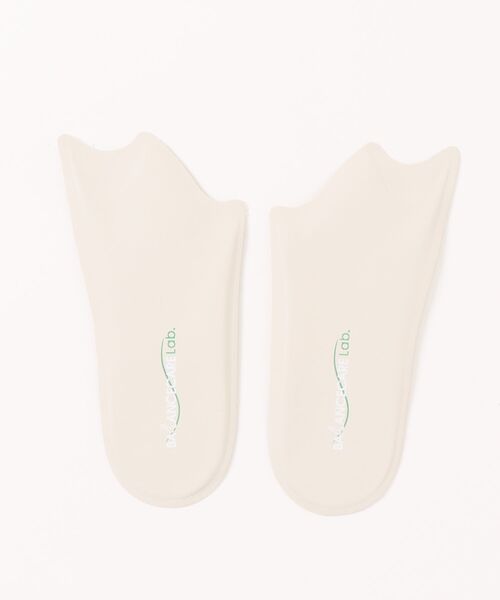 Piedi Nudi(ピエディヌーディ)の「BALANCECARE Lab. (バランスケア ラボ) 【休足充電】 リカバリー ハーフインソール(インソール/シューズクッション・レディース・ベージュ/ブラック・S/M/SS)」の1枚目の写真