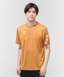 hummel（ヒュンメル）の「ヒュンメル hummel ワンポイントTシャツ（Tシャツ/カットソー）」