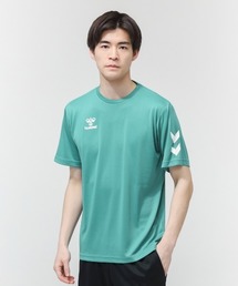 hummel（ヒュンメル）の「ヒュンメル hummel ワンポイントTシャツ（Tシャツ/カットソー）」