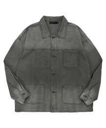 SSERPE（セルぺ）の「ウォッシュドフレンチワークジャケットディープカーキ（その他アウター）」