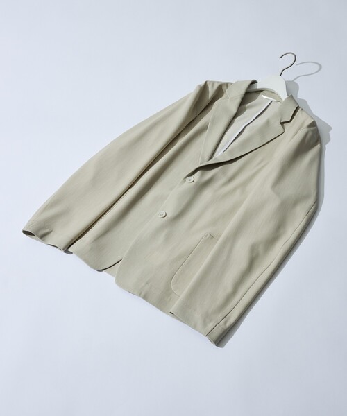 ABAHOUSE（アバハウス）の「【セットアップ対応】デニムライクツイル シングルジャケット（テーラードジャケット・メンズ・ブラック/インディゴブルー/ベージュ・44/48/46）」の12枚目の写真