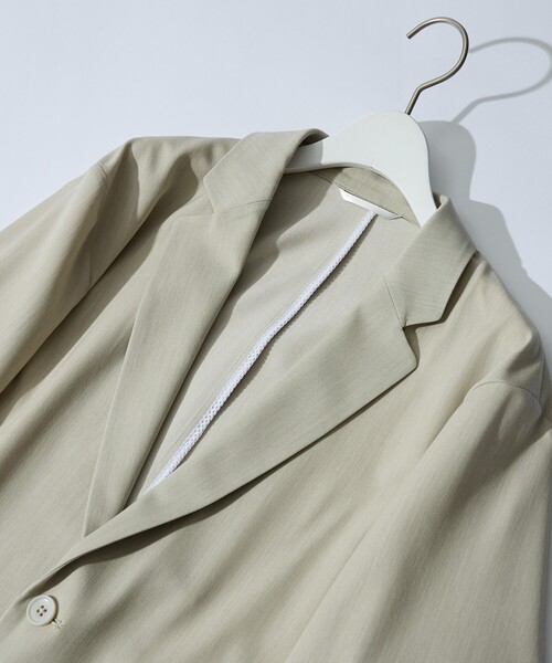 ABAHOUSE（アバハウス）の「【セットアップ対応】デニムライクツイル シングルジャケット（テーラードジャケット・メンズ・ブラック/インディゴブルー/ベージュ・44/48/46）」の11枚目の写真