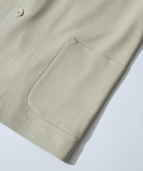 ABAHOUSE（アバハウス）の「【セットアップ対応】デニムライクツイル シングルジャケット（テーラードジャケット・メンズ・ブラック/インディゴブルー/ベージュ・44/48/46）」の9枚目の写真